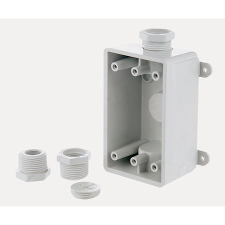 TAYMAC 1-Gang Metal Weatherproof Box, GFCI And While-In-Use Cover Kit M - View #4